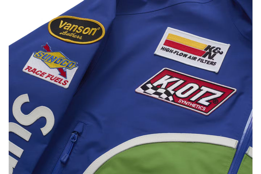 Veste Supreme x Vanson - Bleu