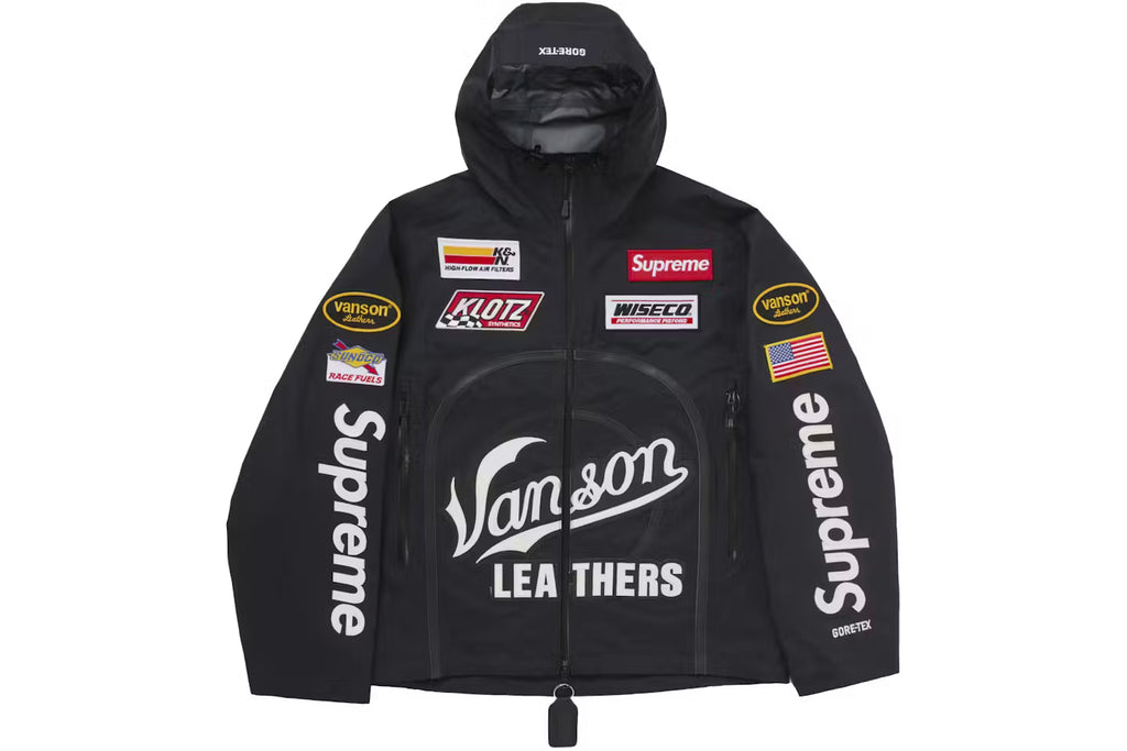 Veste Supreme x Vanson - Noir