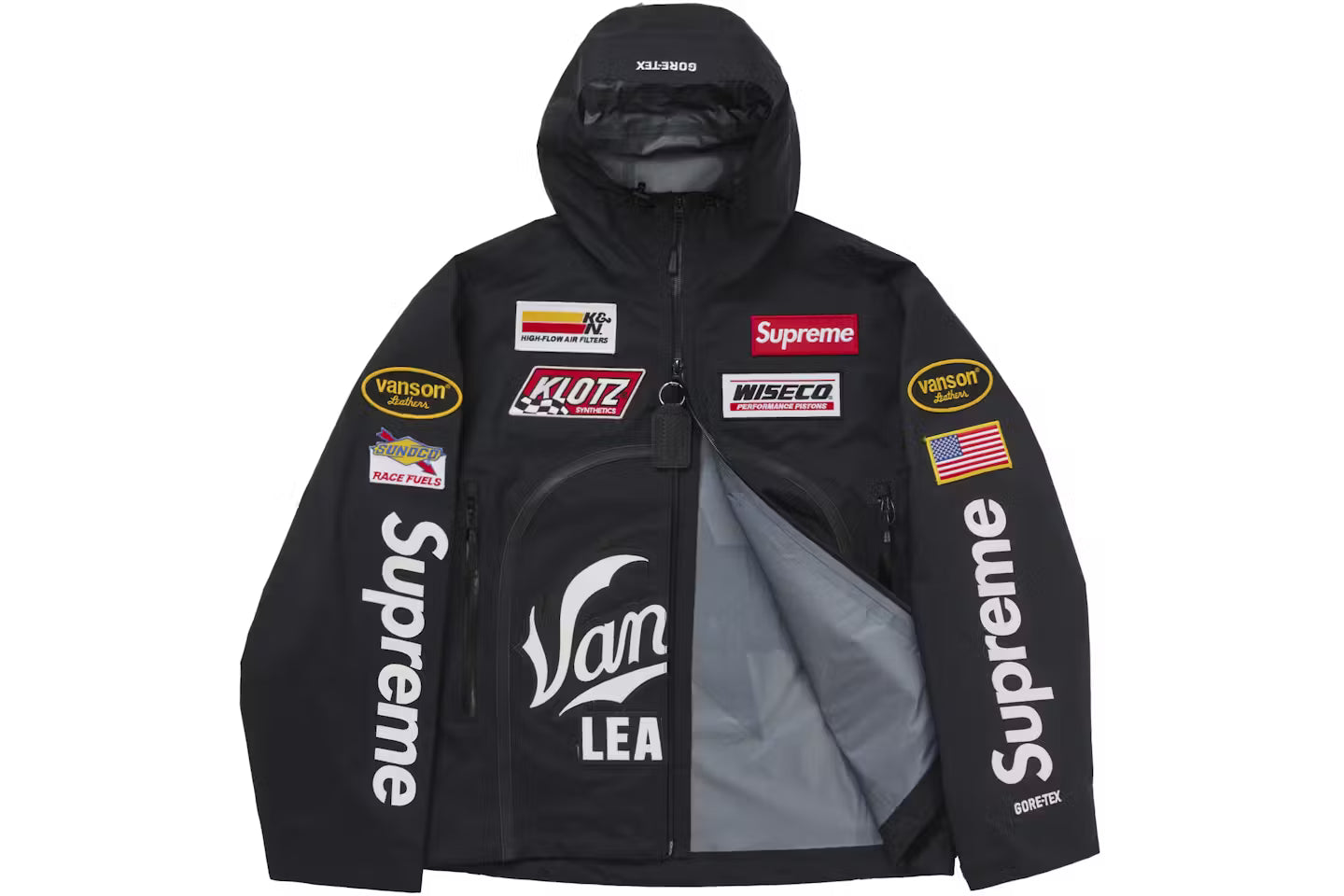 Veste Supreme x Vanson - Noir
